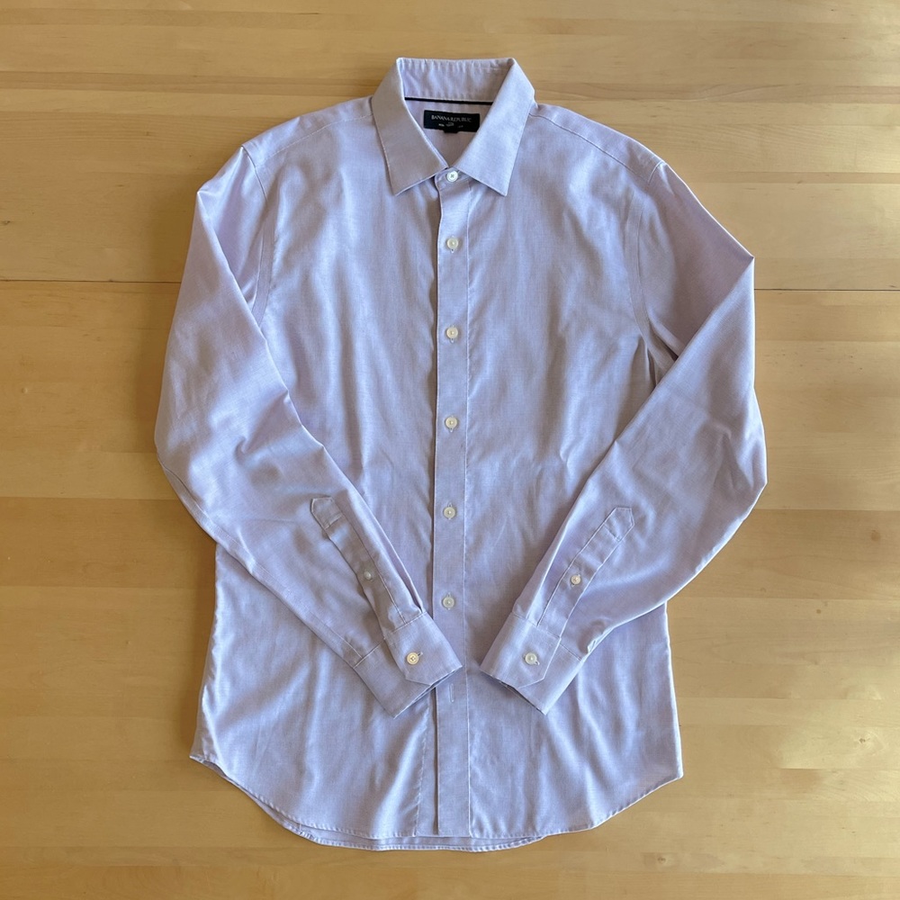 Banana Republic button down casual shirt, non- iron slim fit